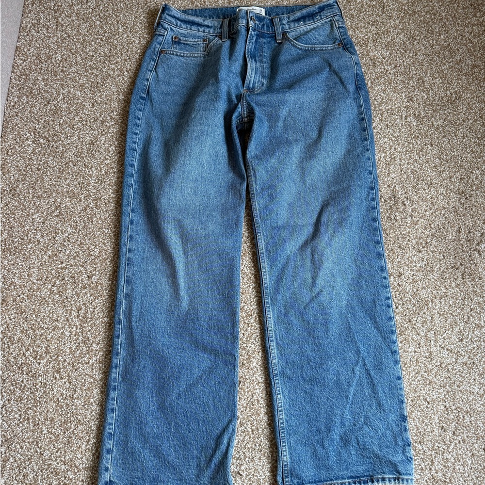 Abercrombie and Fitch Low Rise Baggy Jean